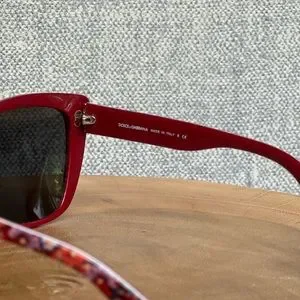 Dolce and Gabbana Floral Sunglasses - Never Worn Dolce & Gabbana | Accessories | Dolce And Gabbana Floral  main image 4